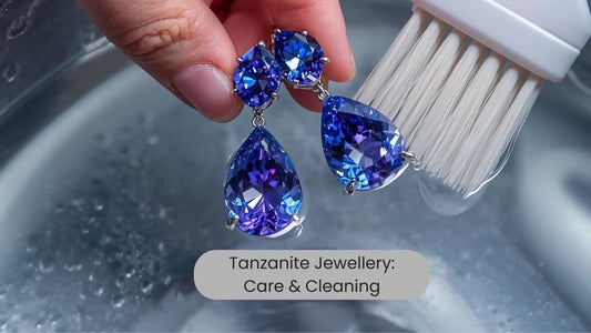 How to Take Care of Your Tanzanite Jewellery? Care & Cleaning Guide