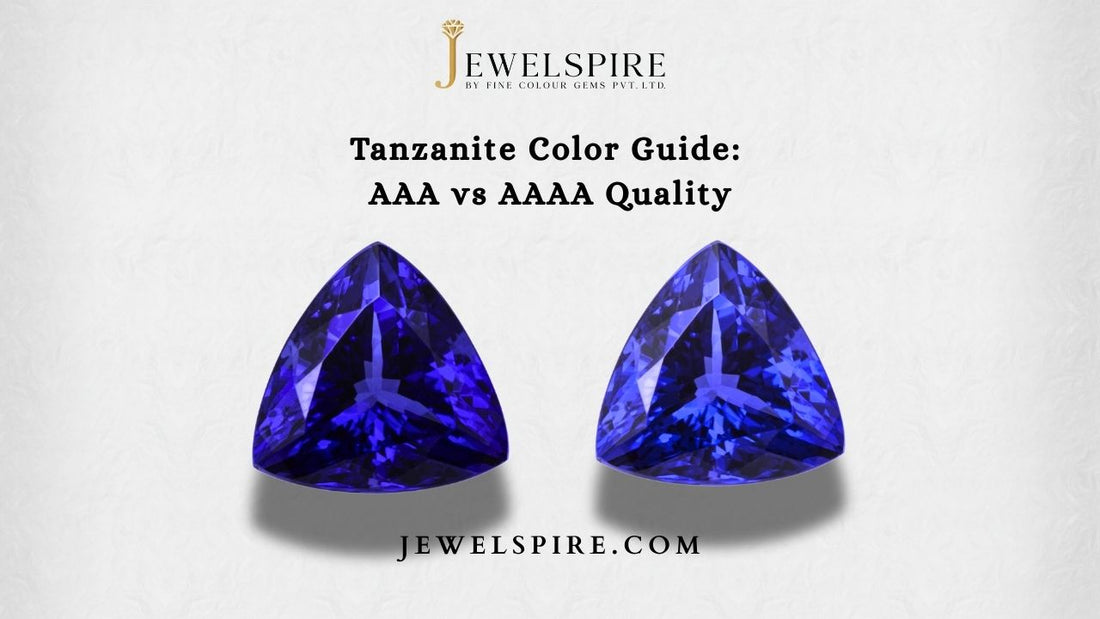 Tanzanite Color Guide: AAA vs AAAA Quality