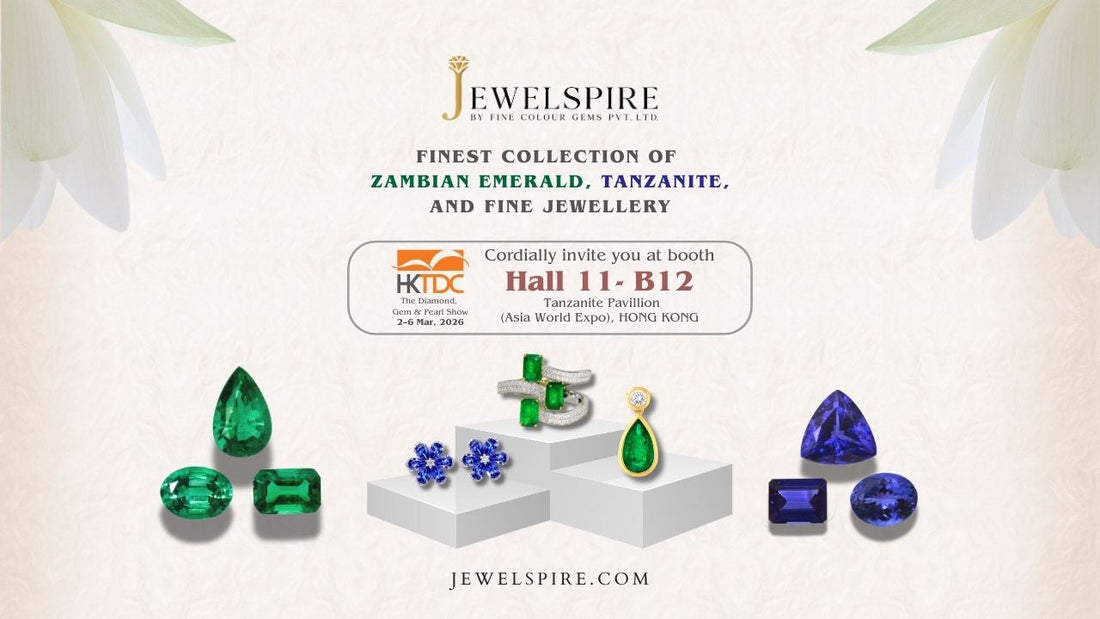 Jewelspire: Luxury Tanzanite & Emerald Jewellery at Hong Kong Gem Show 2026