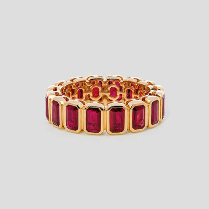 Ruby Eternity Band Ring
