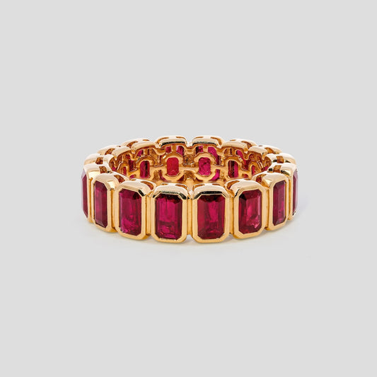 Ruby Eternity Band Ring