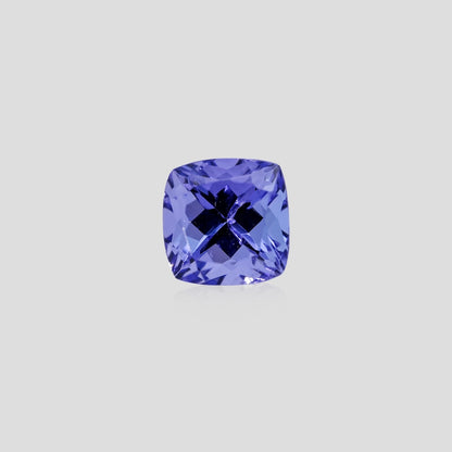 Tanzanite Cushion 5x5mm (AA Grade) Avg. Wt. 0.85 Carat