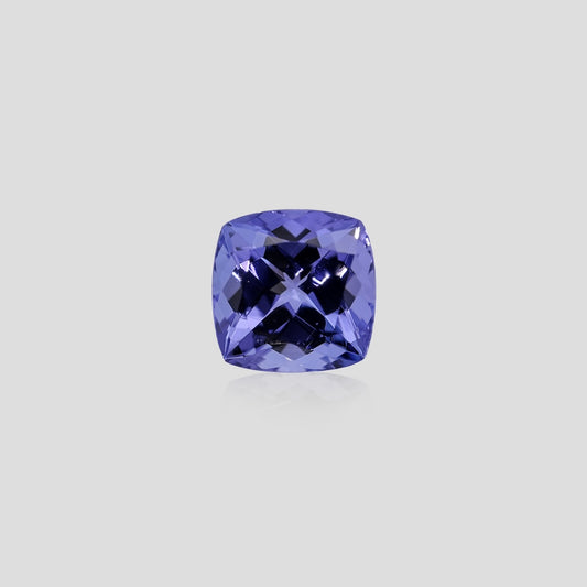Tanzanite Cushion 7x7mm (AA Grade) Avg. Wt. 1.90 Carat