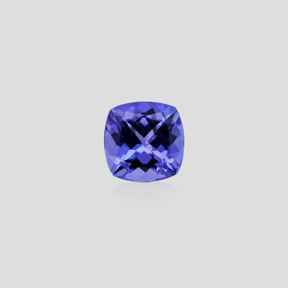 Tanzanite Cushion 5x5mm (AAA Grade) Avg. Wt. 0.85 Carat