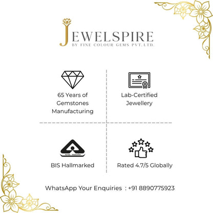 Jewelry brand 'Jewelspire' with icons and text on a white background
