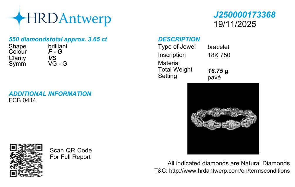 Iconic Diamond Bracelet in 18k Gold