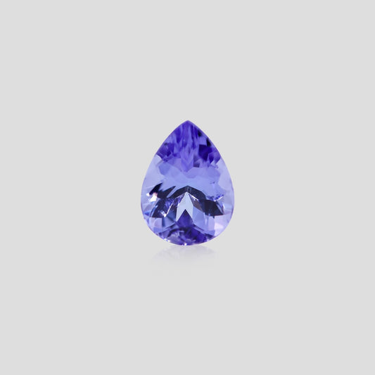 Tanzanite Pear 8x6mm (A Grade) Avg. Wt. 1.25 Carat