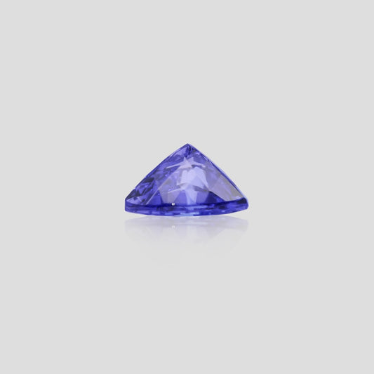 Tanzanite 8X8 MM - 1.90 Carat (AA) Trillion Shape